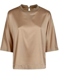 Peserico - Beaded-Collar Shirt - Lyst