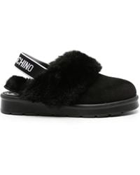 Love Moschino - スエード スリッポン - Lyst
