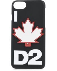 DSquared² - Maple-Leaf Embossed-Logo Iphone 8 Plus Case - Lyst