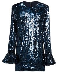 ROTATE BIRGER CHRISTENSEN - Sequins Mini Dress - Lyst