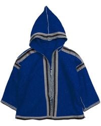 Fortela - Poncho À Capuche - Lyst