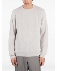 Grayed - Ribbed-Knit Raglan-Sleeve Sweater - Lyst