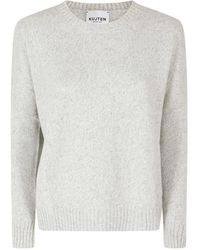 Kujten - Romelie Crew-Neck Cashmere Sweater - Lyst
