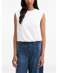 Rag & Bone - Haut Mica À Ourlet Élastiqué - Lyst