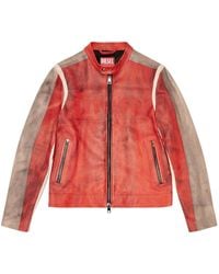 DIESEL - L-ruscha レザージャケット - Lyst