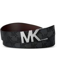 Michael Kors - Logo Buckle Belt - Lyst