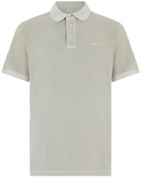 GANT - Polo À Logo Brodé - Lyst