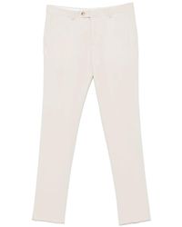 Manuel Ritz - Pantaloni Con Applicazione Logo - Lyst