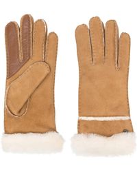 UGG - Handschuhe Mit Logo-Schild - Lyst