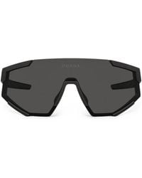 Prada - Geometric-Frame Sunglasses - Lyst