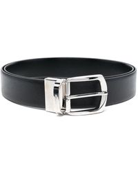 Zegna - Reversible Leather 35mm Belt - Lyst