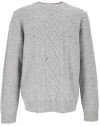 Peserico - Sweater Cable Knit Sweater - Lyst