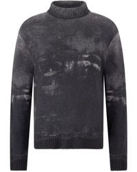 Roberto Cavalli - Turtleneck Wool Sweater - Lyst