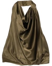 Cult Gaia - Adienne Draped Halterneck Top - Lyst