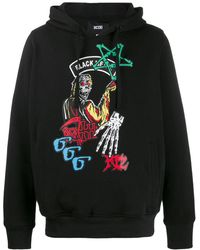 black and red angel and devil hoodie