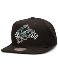 Mitchell & Ness - San Antonio Spurs Embroidered Snapback Cap - Lyst
