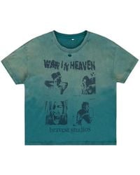 Bravest Studios - Graphic-Print Distressed T-Shirt - Lyst