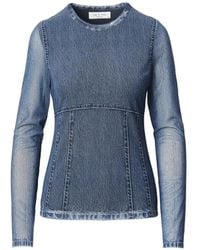 Rag & Bone - T-Shirt Rb Miramar À Imprimé Jean - Lyst