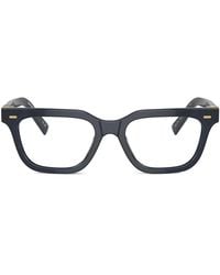 Miu Miu - Rectangle-Frame Glasses - Lyst
