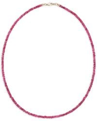 Lizzie Fortunato - Ruby Beaded Necklace - Lyst