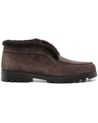 Santoni - Suede Desert Boots - Lyst