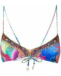 CAMILLA - Haut De Bikini À Imprimé Whats Your Vice - Lyst