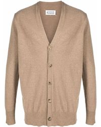 Maison Margiela - V-Neck Long-Sleeve Cardigan - Lyst