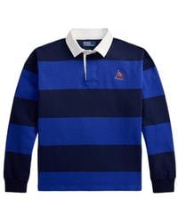 Polo Ralph Lauren - Striped Rugby Polo Shirt - Lyst