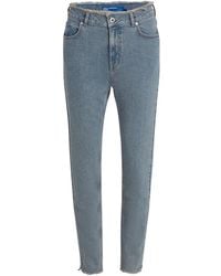 Karl Lagerfeld - Jeans Met Franje Afwerking - Lyst