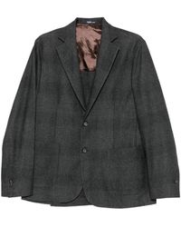 Barba Napoli - Geruite Blazer - Lyst