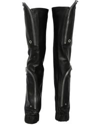 Rick Owens - Cargo Leather Trousers - Lyst