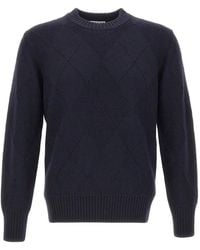 Kangra - Diamond-Knit Virgin-Wool Sweater - Lyst