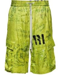 Amiri - Short Cargo Imprimé - Lyst
