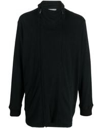 Yohji Yamamoto - Sweatshirt mit Reißverschluss - Lyst