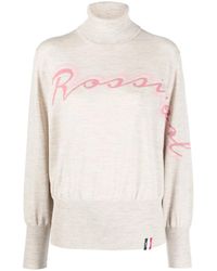 Rossignol - Logo-Intarsia Merino Wool-Blend Jumper - Lyst