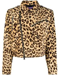 Ralph Lauren - Bevelyn Leopard-Print Jacket - Lyst