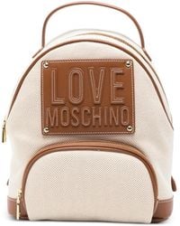 Love Moschino - Embossed-Logo Backpack - Lyst