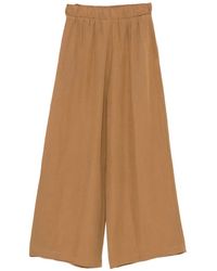 MOUTAKI - Elasticated-Waistband Palazzo Pants - Lyst
