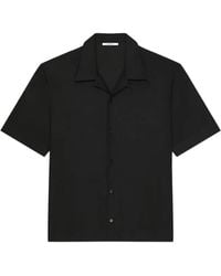 Givenchy - Logo-Print Short-Sleeve Shirt - Lyst