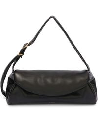 Jil Sander - Grand sac porté épaule Cannolo - Lyst