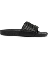Senso - Elly Ii Logo-Embroidered Slides - Lyst