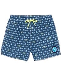 Mc2 Saint Barth - X Ssc Napoli Costume Da Bagno Lighting Micro Fantasy - Lyst