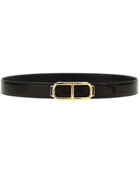 Tom Ford - Gürtel Mit T-Logo - Lyst
