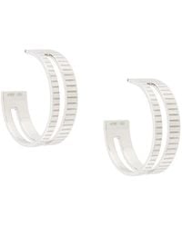 Ivi - Slot Hoop Earrings - Lyst