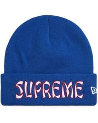 Supreme - X New Era Action Beanie Hat - Lyst