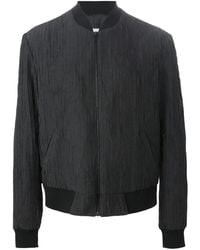 Maison Margiela - Chaqueta bomber con paneles a rayas - Lyst