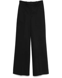 Semicouture - Cotton Trousers - Lyst