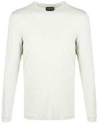 armani plain black t shirt