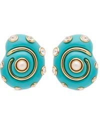 Kenneth Jay Lane - Crystal-Embellished Earrings - Lyst