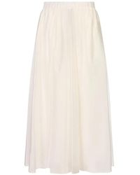MEIMEIJ - Elasticated-Waist Gathered Palazzo Pants - Lyst